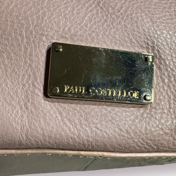 Paul Costelloe Mauve Pink Genuine Leather Large Hobo Bag‎ Retro Handbag - Picture 4 of 9